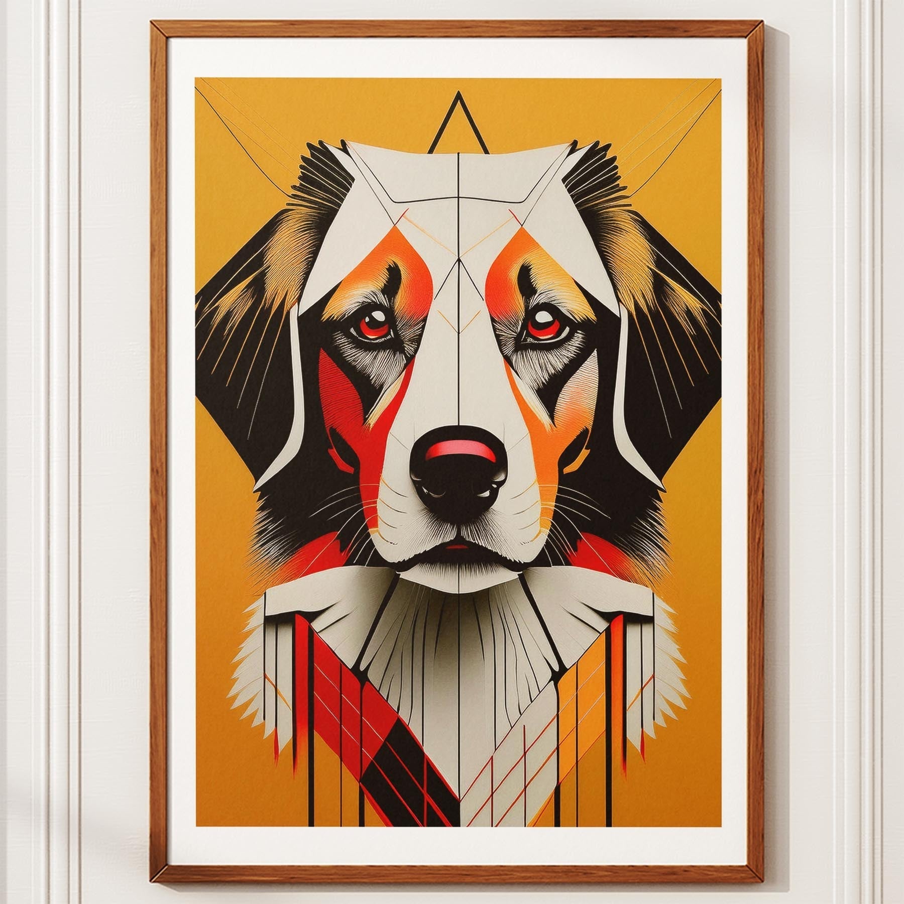 Maremma Geometric Orange Series image 10