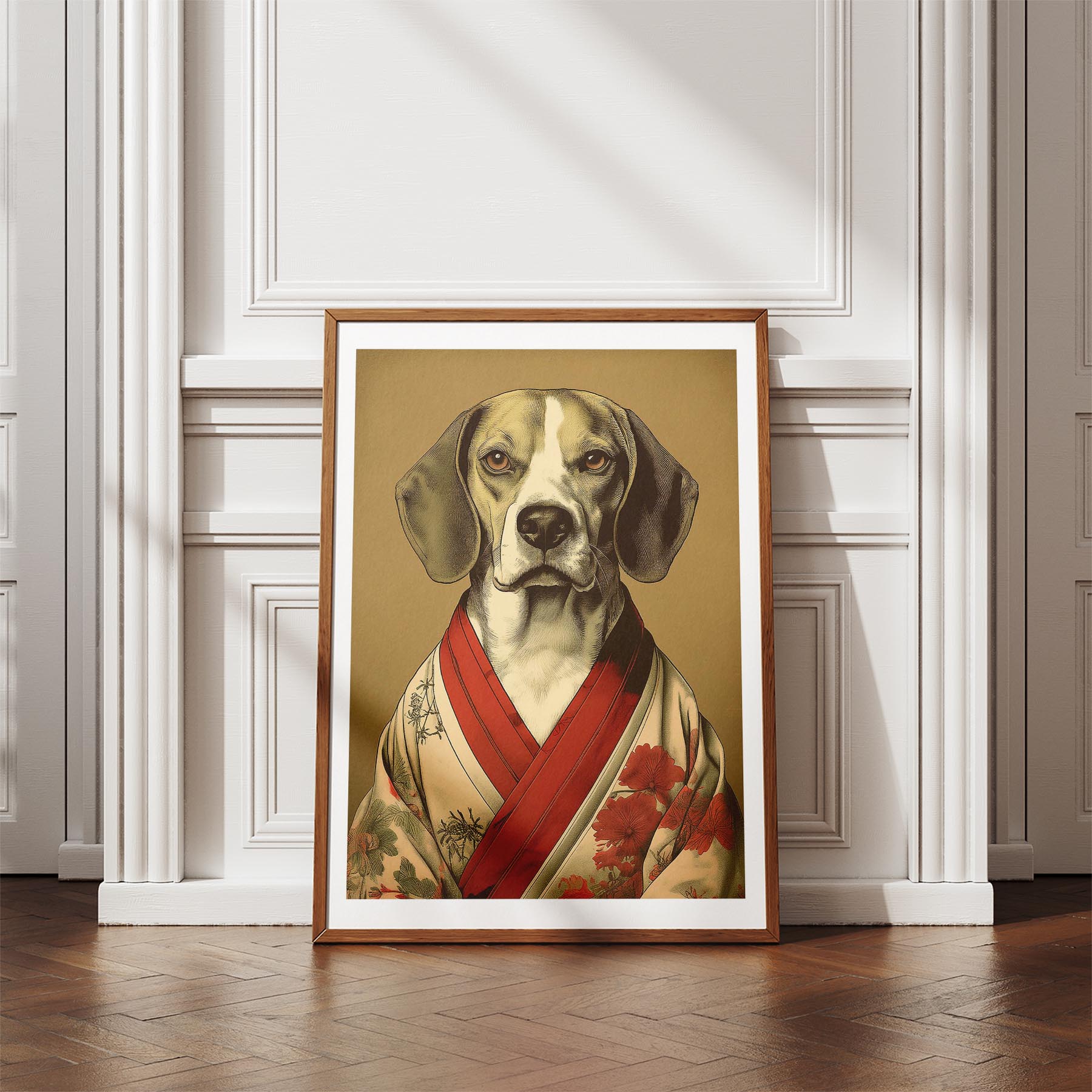 Beagle Japanse Kimono Dog Series image 4