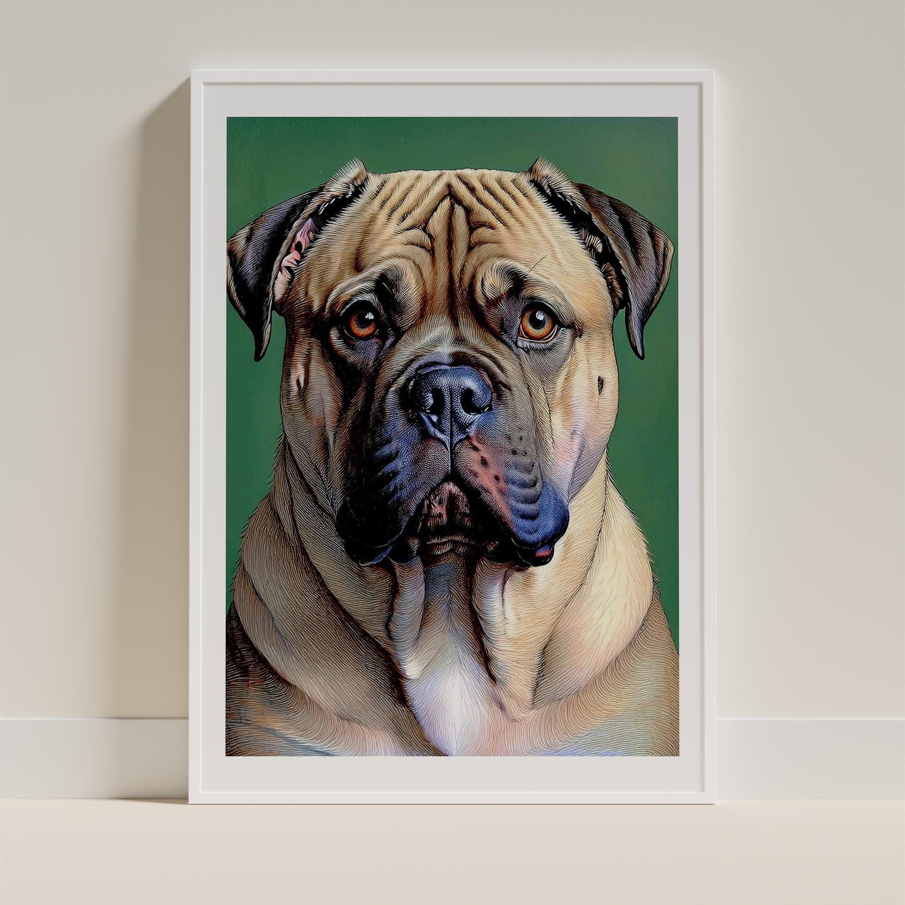 Bullmastiff Green Painted Series image 9