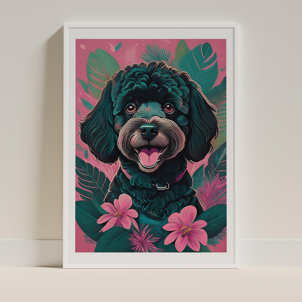 Spoodle Flowery Dog image 11