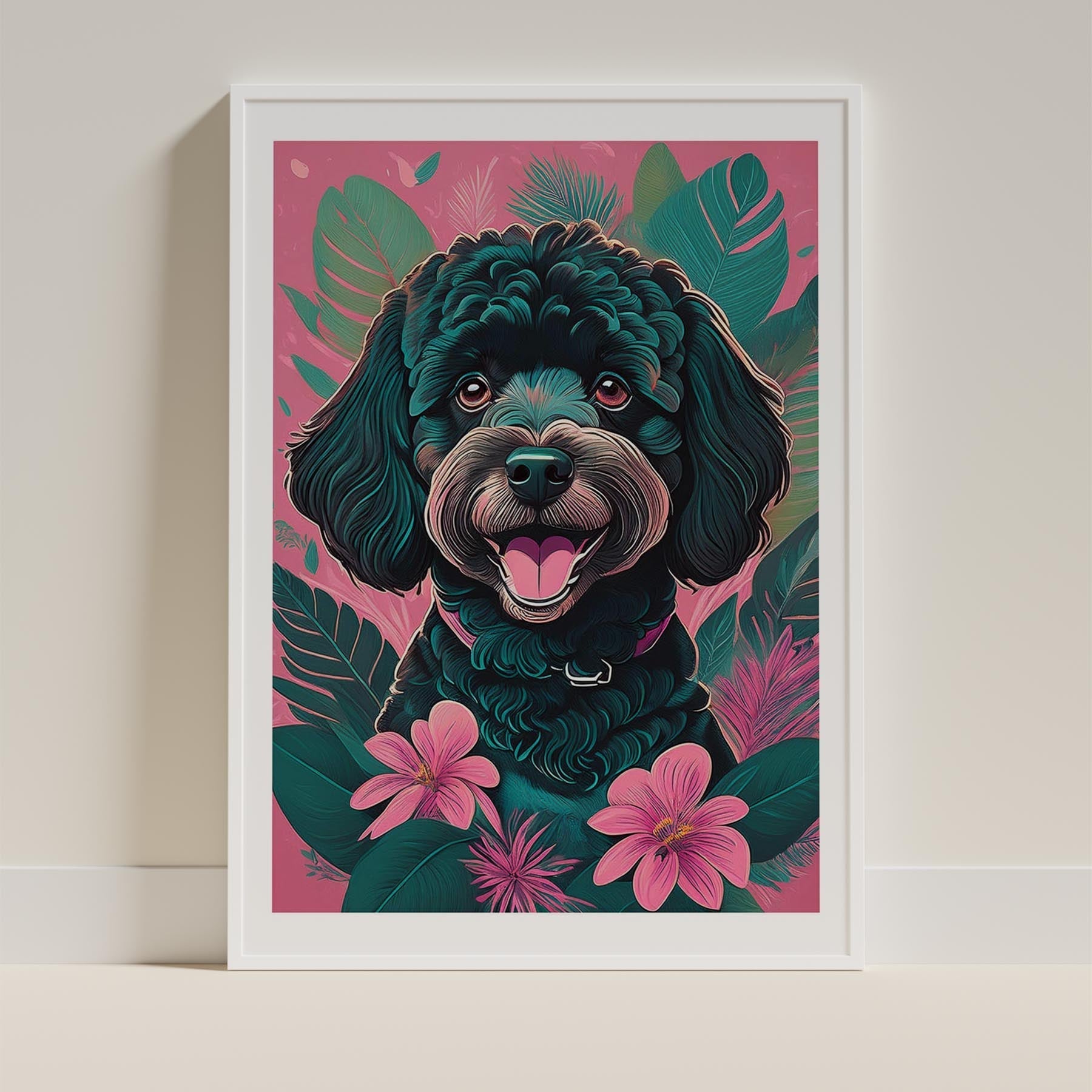 Spoodle Flowery Dog image 11