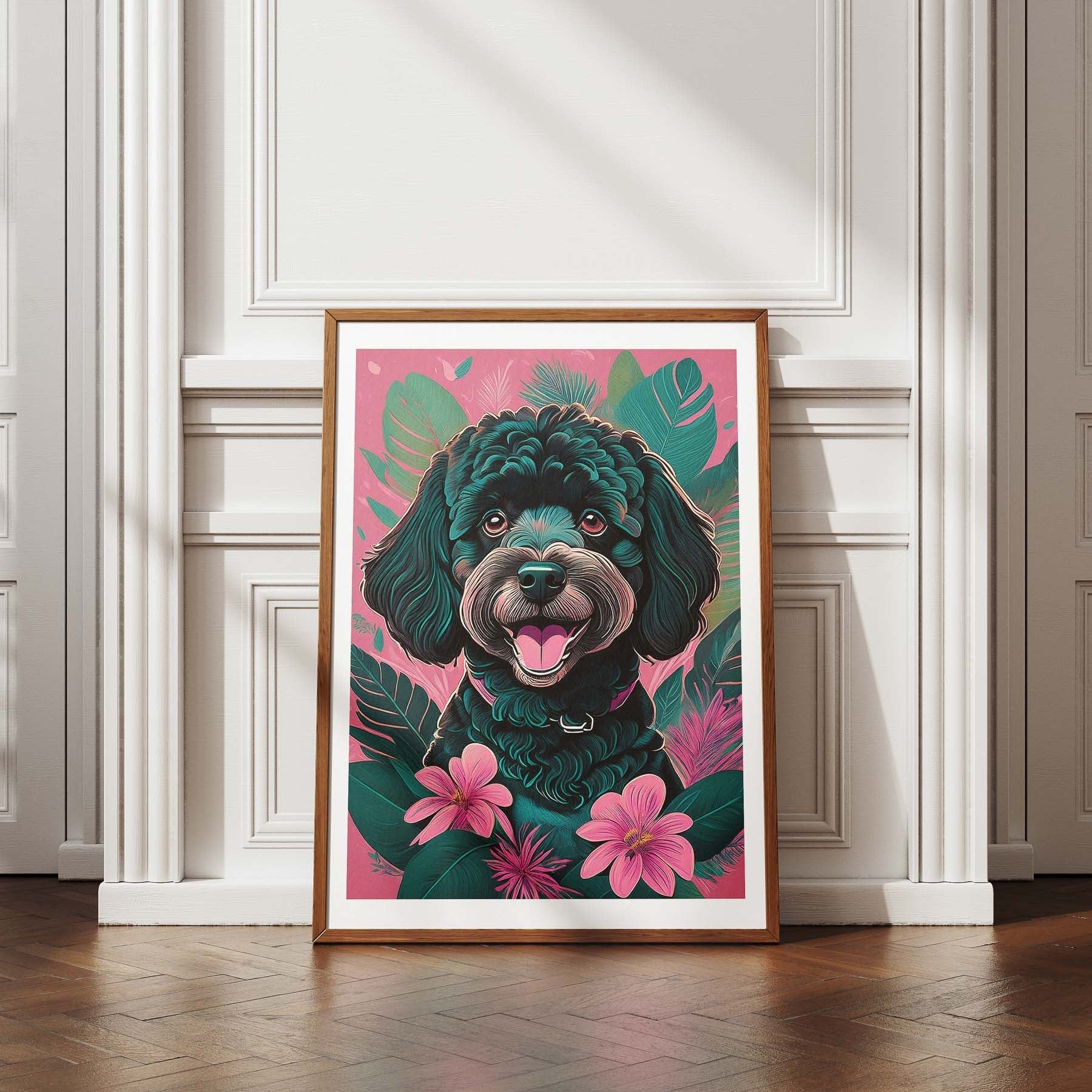 Spoodle Flowery Dog image 4