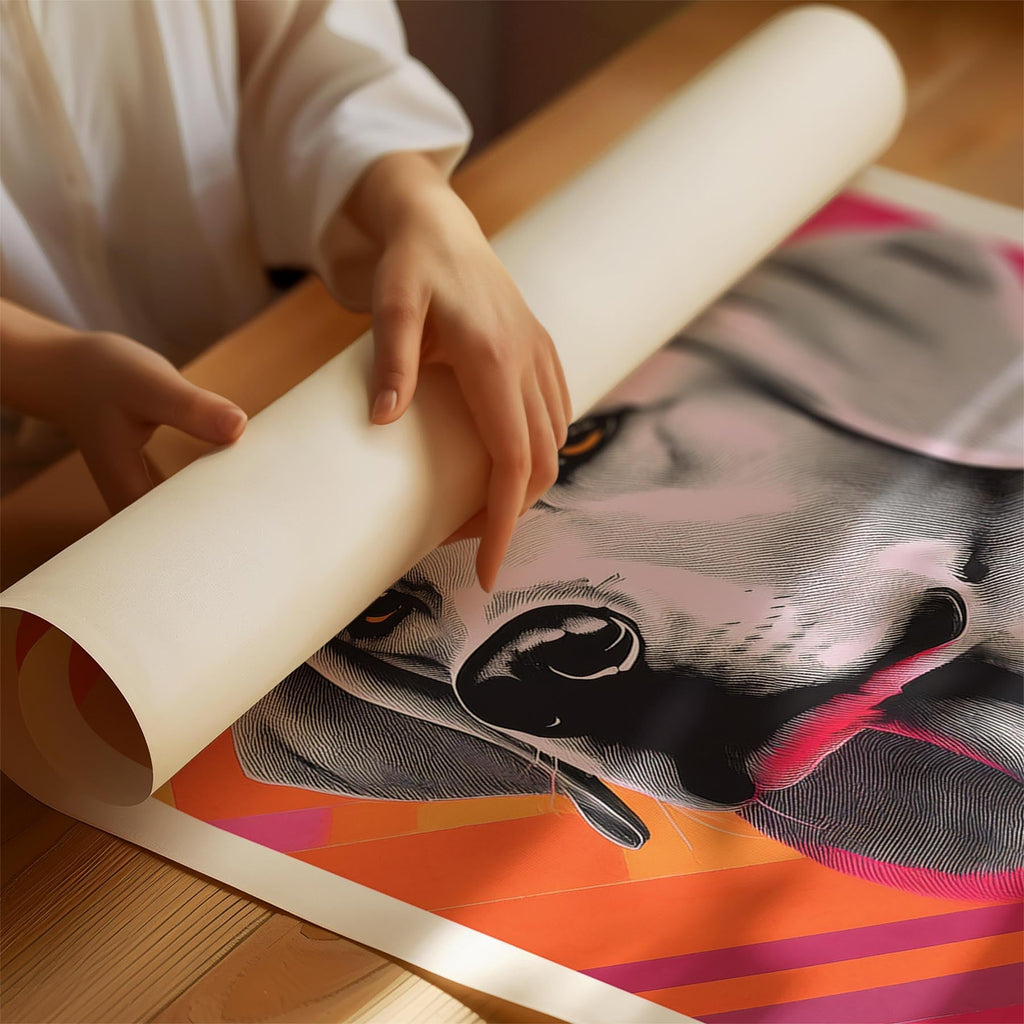 Golden Retriever Modern Pop Dog Series image 1