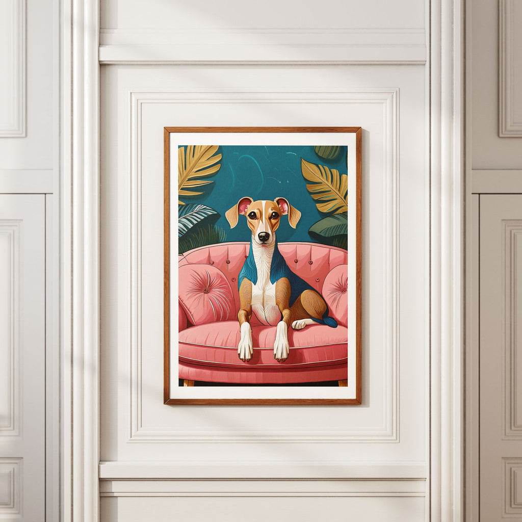 Whippet  Just Lounging Around image 2