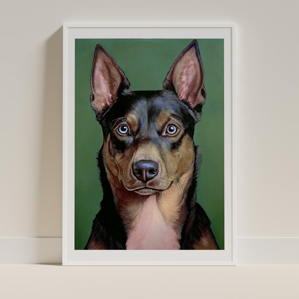 Kelpie Green Painted Series image 9