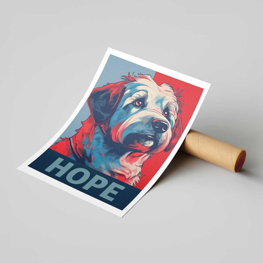 Coton de Tulear HOPE Series Inspired by the Obama Poster image 6