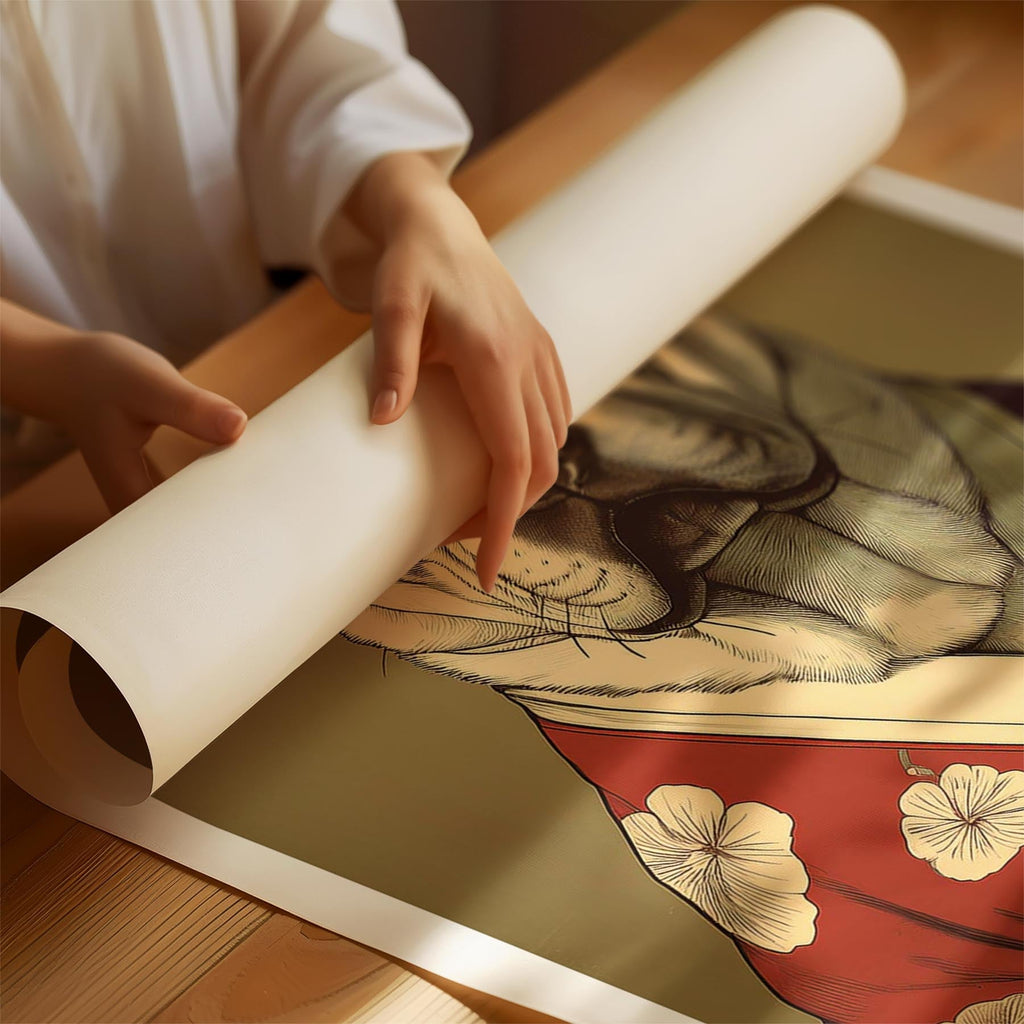 Shar Pei Japanse Kimono Dog Series image 1