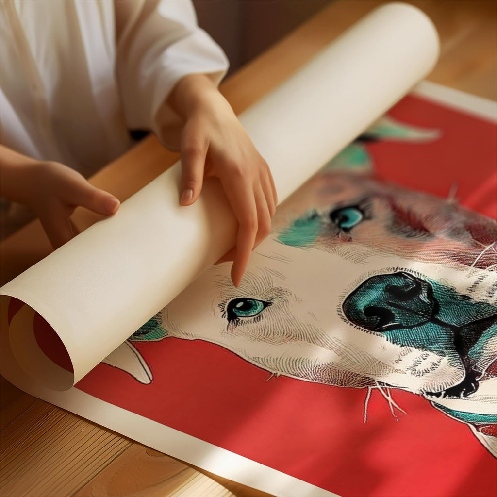 American Staffordshire Terrier Red Dog Series image 1