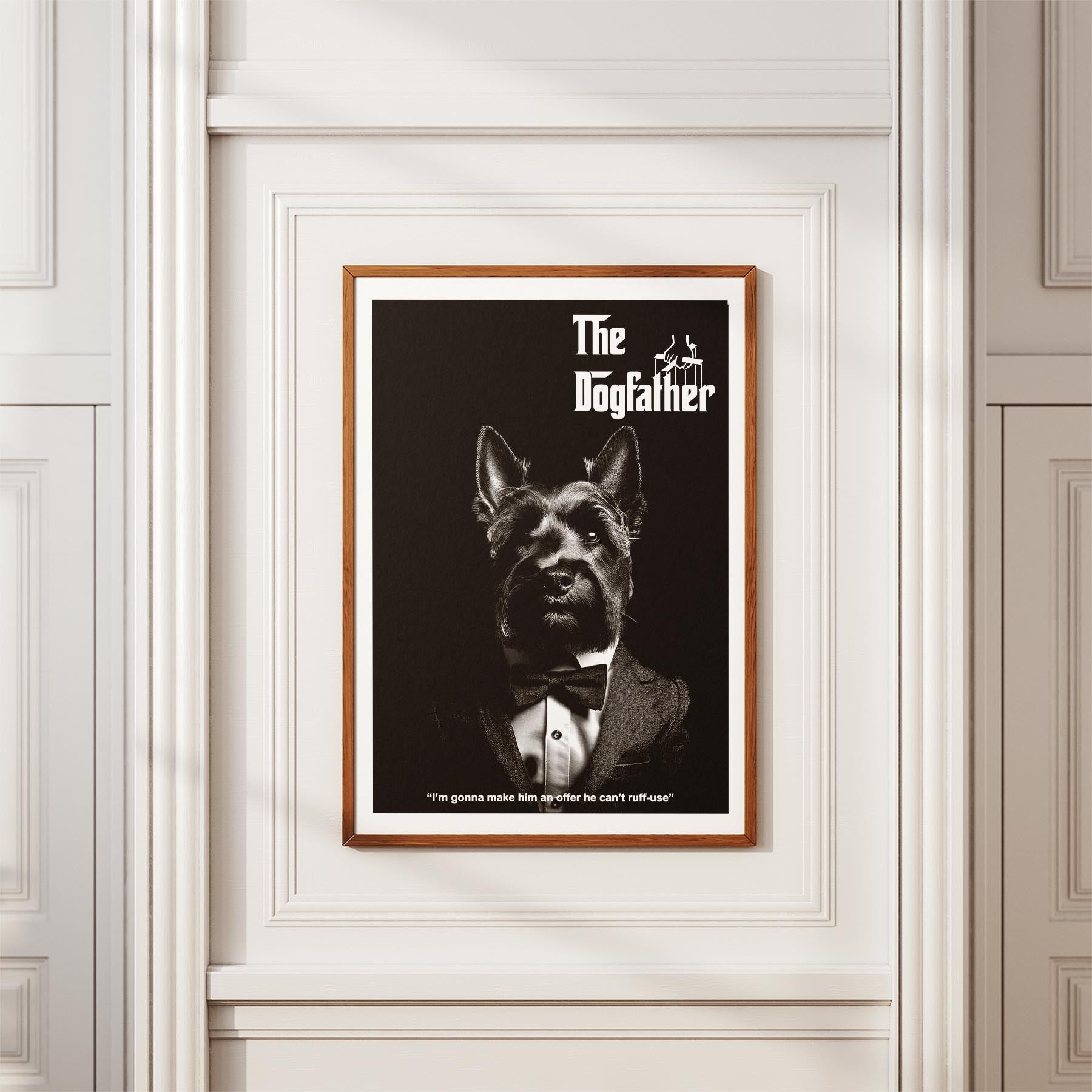 Scottish Terrier Mafia Dog Series image 3