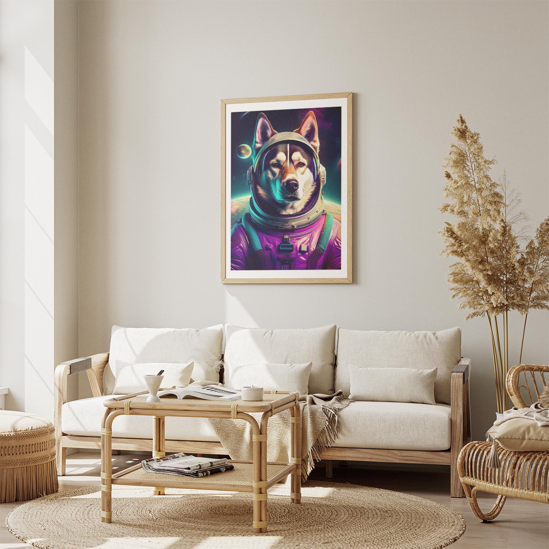 Siberian Husky Space Dogs Series image 2