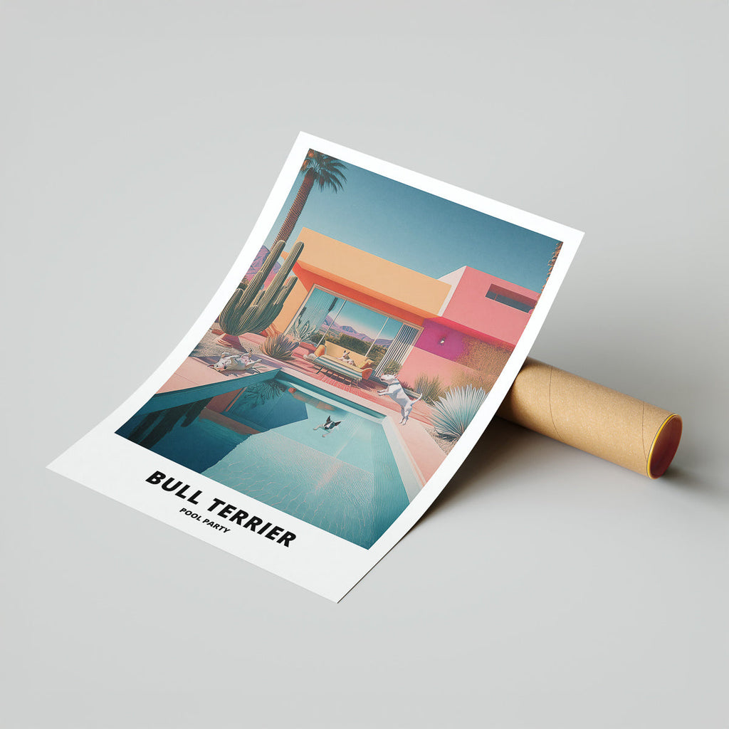 Bull Terrier Pool Party image 7