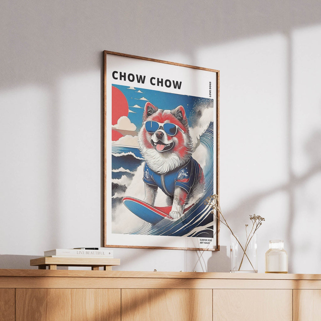 Chow Chow Hokosai Surfer Dogs 1 image 6