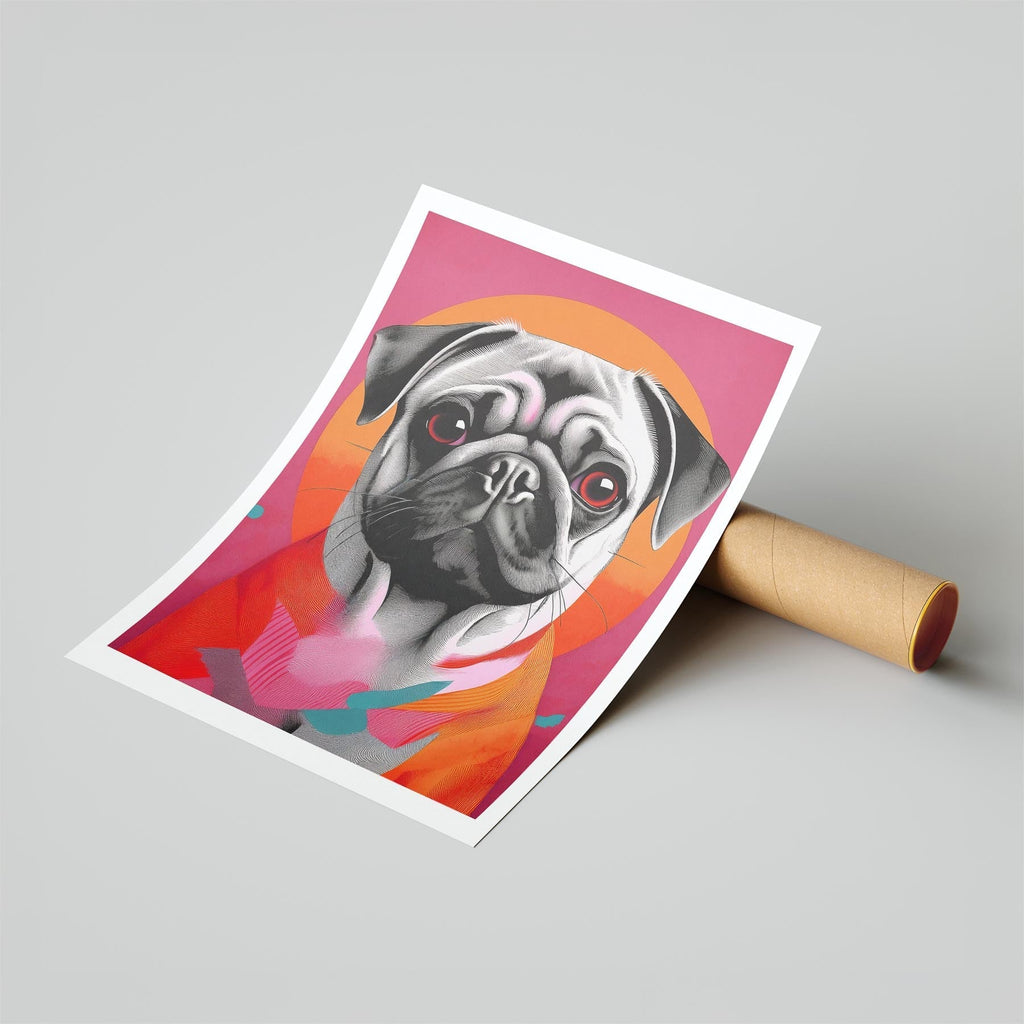 Pug Modern Pop Dog Series image 6