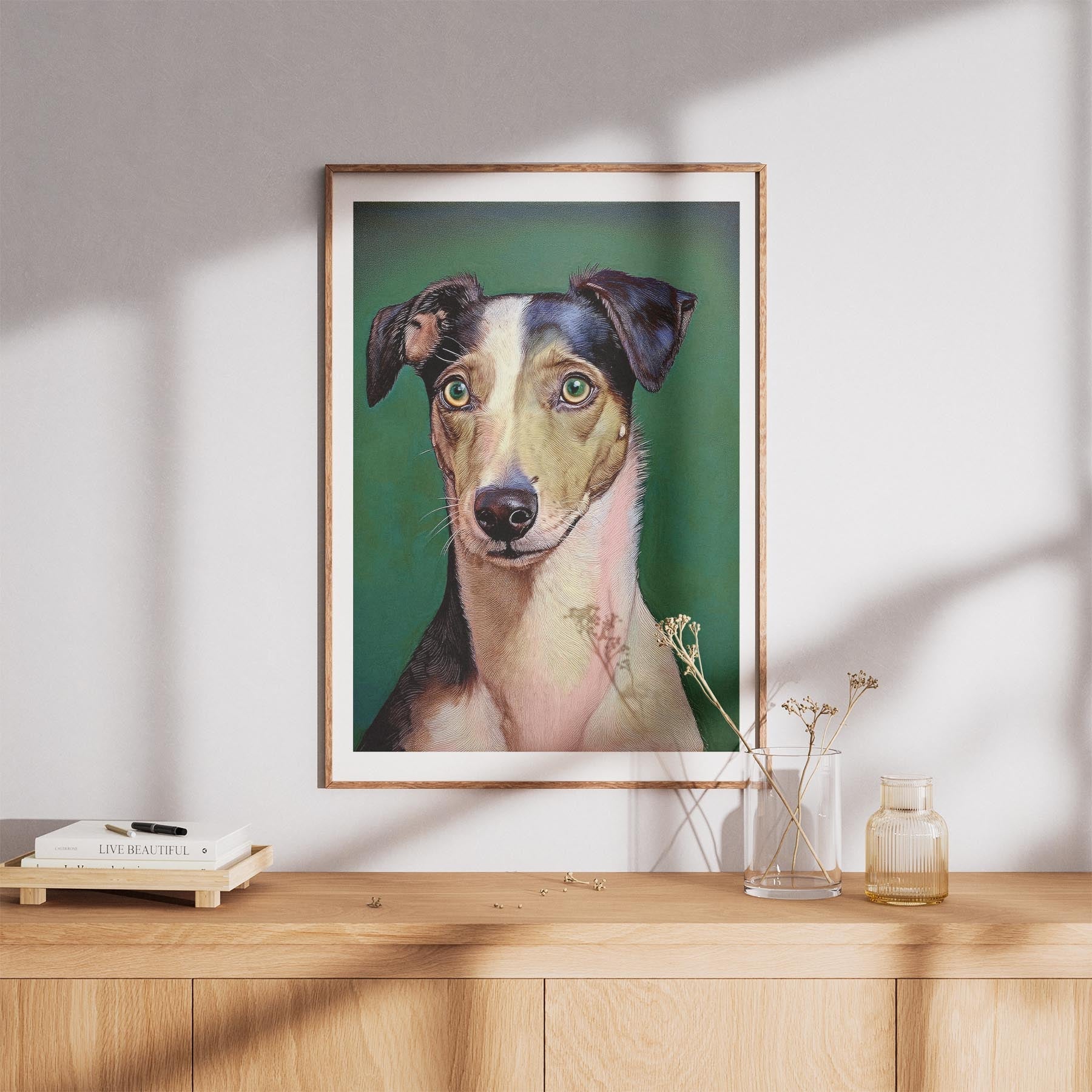 Greyhound Green Painted Series image 8