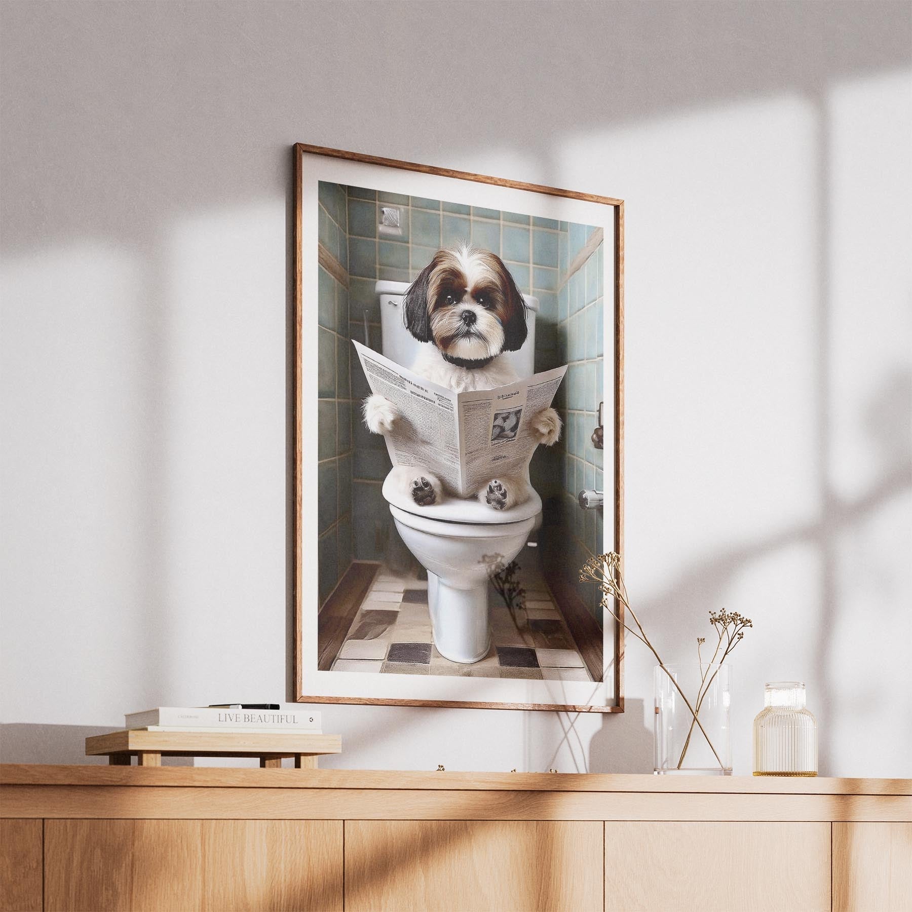Shih Tzu Toilet Humour Dog Series 1 image 5