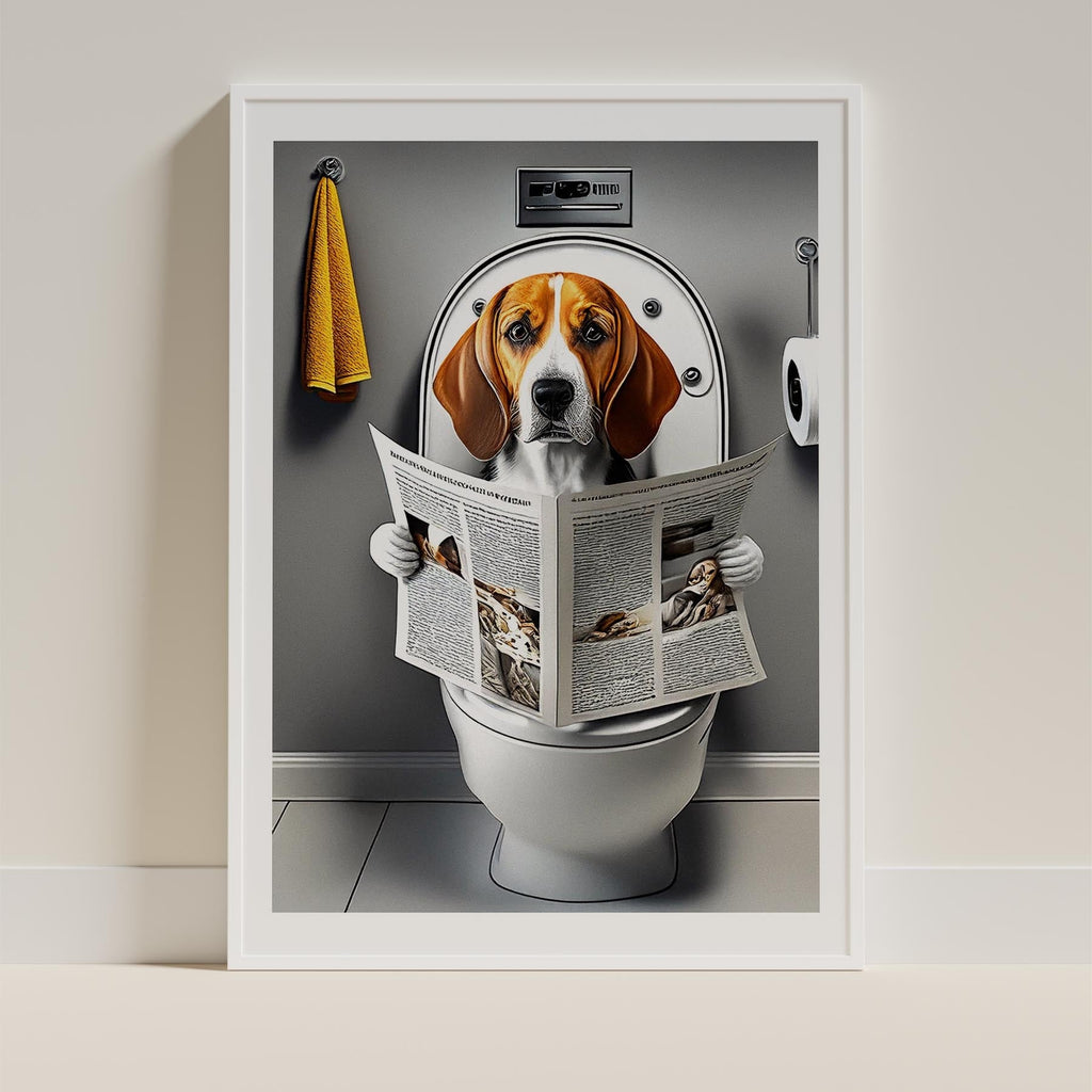 Beagle Toilet Humour Dog Series 2 image 9