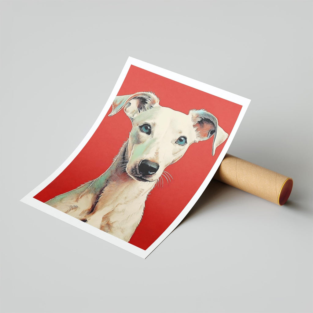 Whippet Red Dog Series image 6