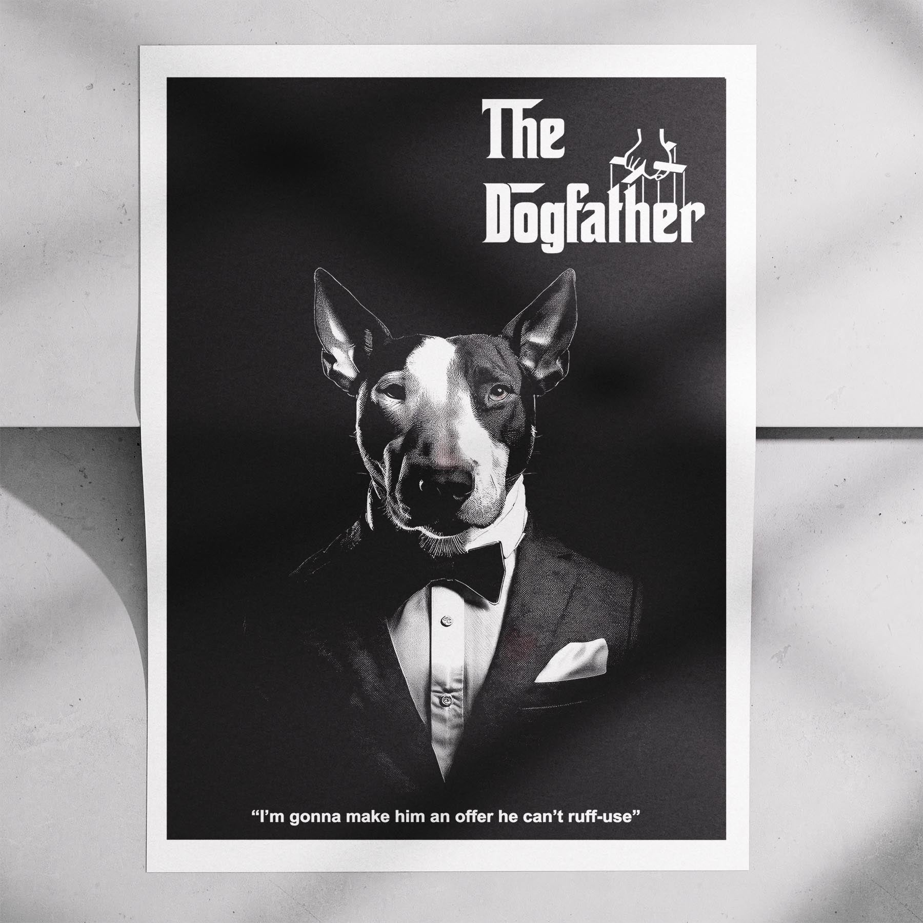 Bull Terrier Mafia Dog Series image 7