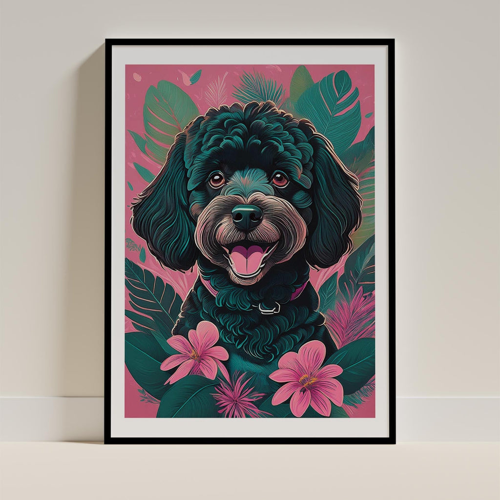 Spoodle Flowery Dog image 13