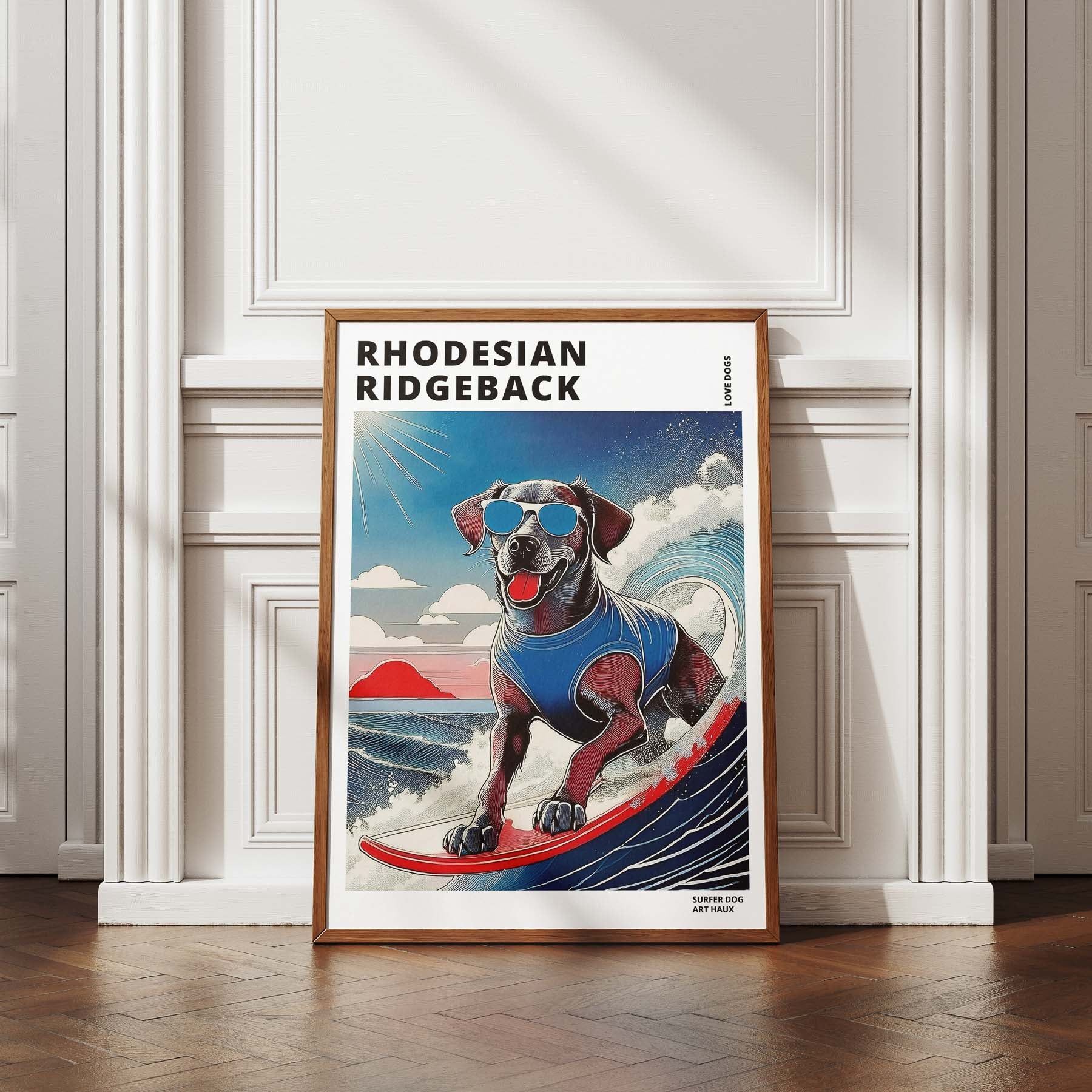 Rhodesian Ridgeback Hokosai Surfer Dogs 1 image 4