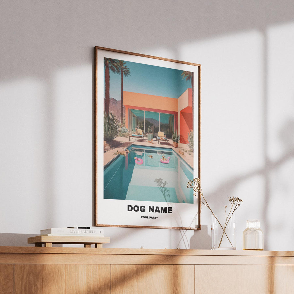 Irish Terrier Custom Pool Party WITH TEXT image 5