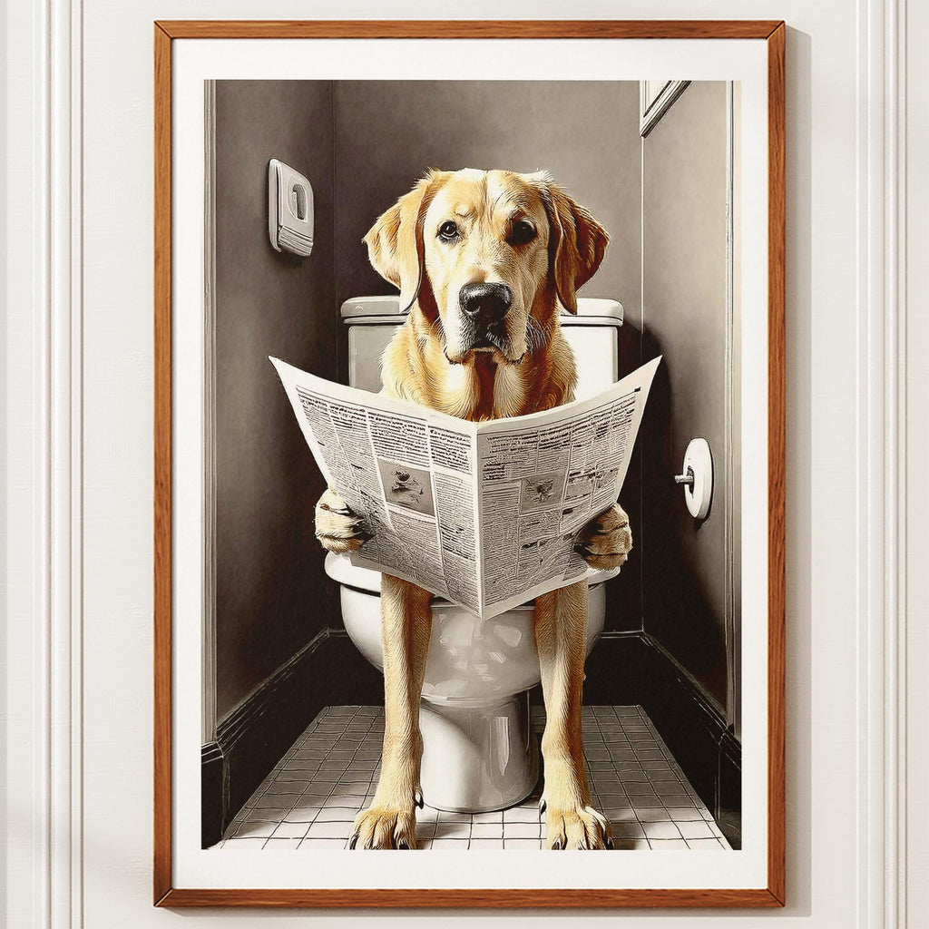 Labrador Retriever Toilet Humour Dog Series 5 image 10