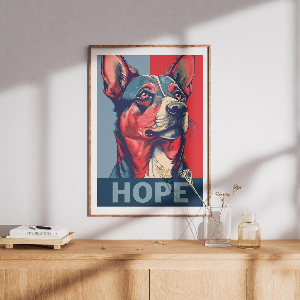 Kelpie HOPE Series Inspired by the Obama Poster image 8