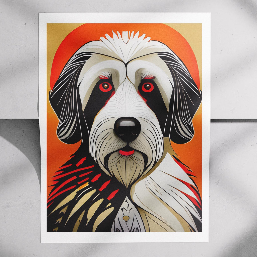 Smithfield Sheepdog Geometric Orange Series image 7