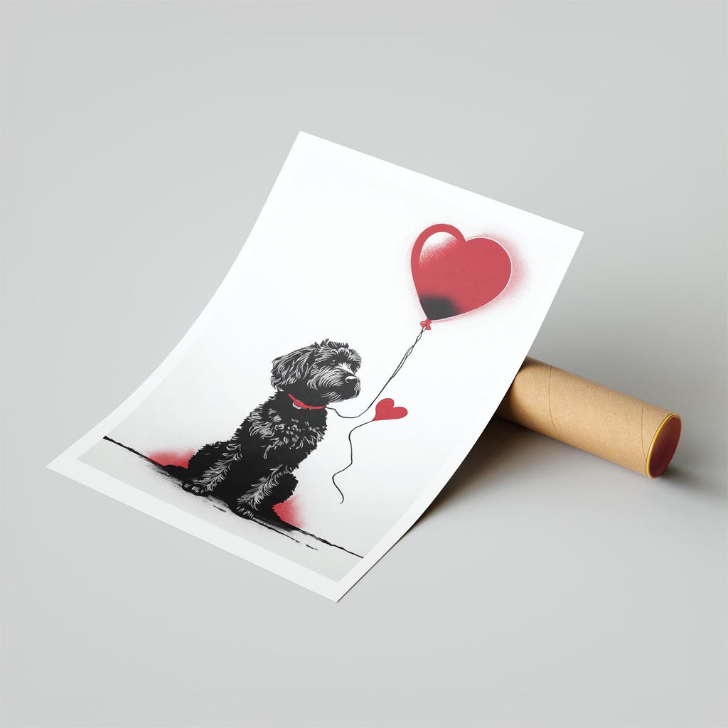 Groodle DOGSY Series inspired by the Art of Banksy image 6