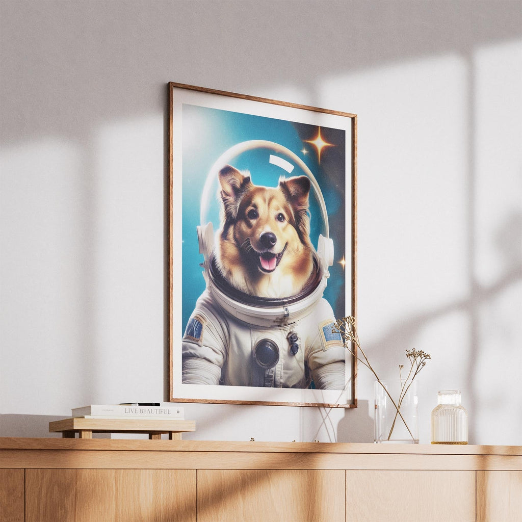 Shetland Sheepdog Astronaut Dog Series image 5