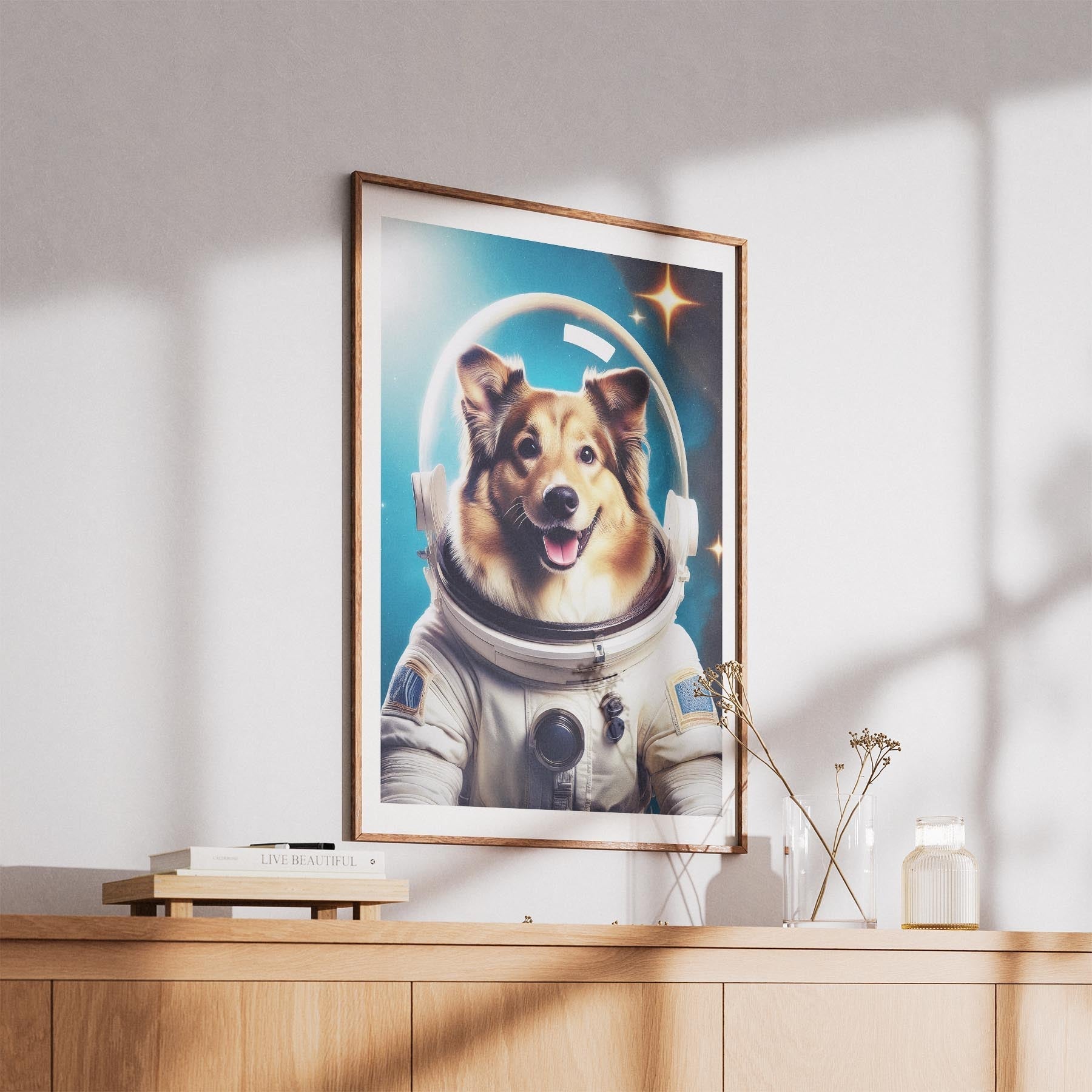 Shetland Sheepdog Astronaut Dog Series image 5