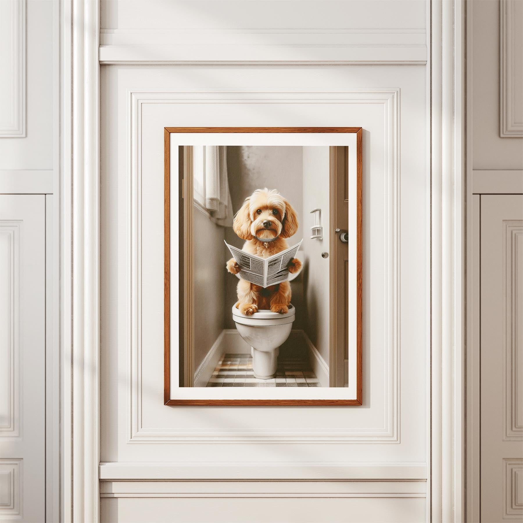 Cavoodle Toilet Humour Dog Series 5 image 3