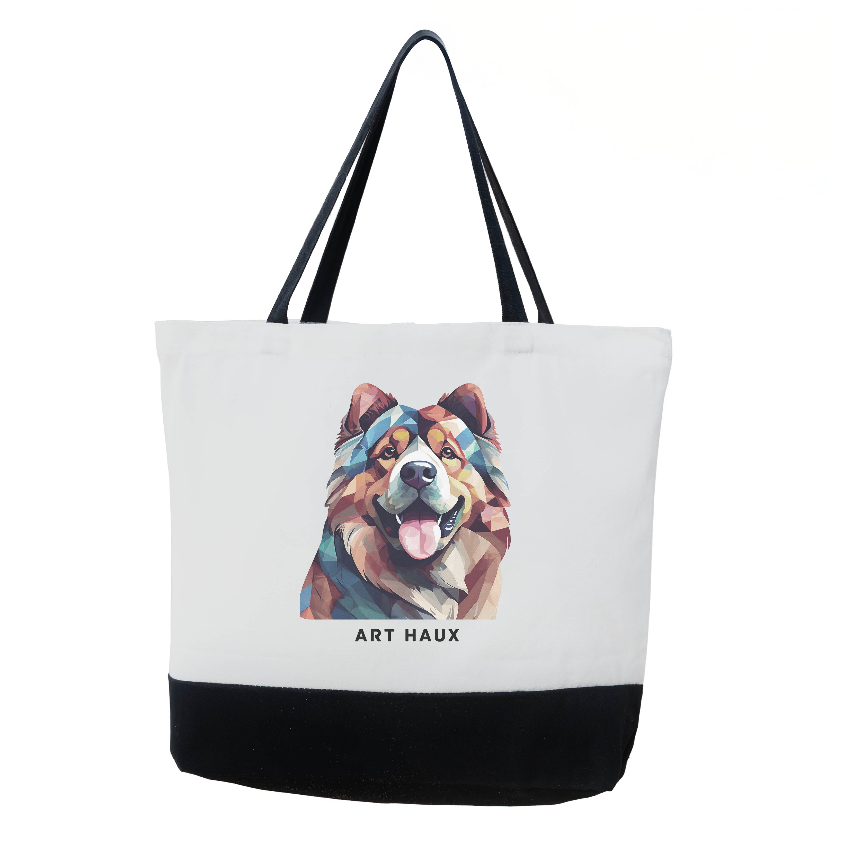Chow Chow Chic Graphic Art Bag image 0