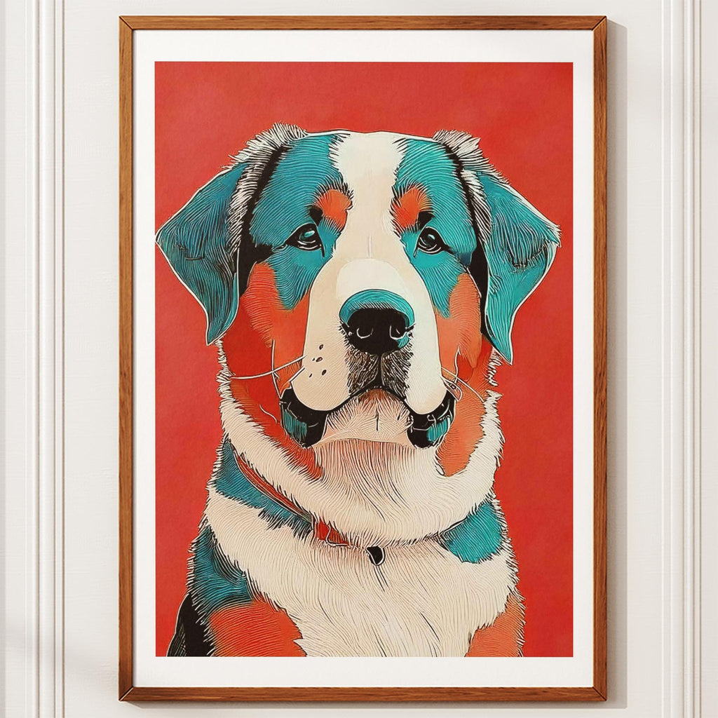 Bernese Mountain Dog Red Dog Series image 10