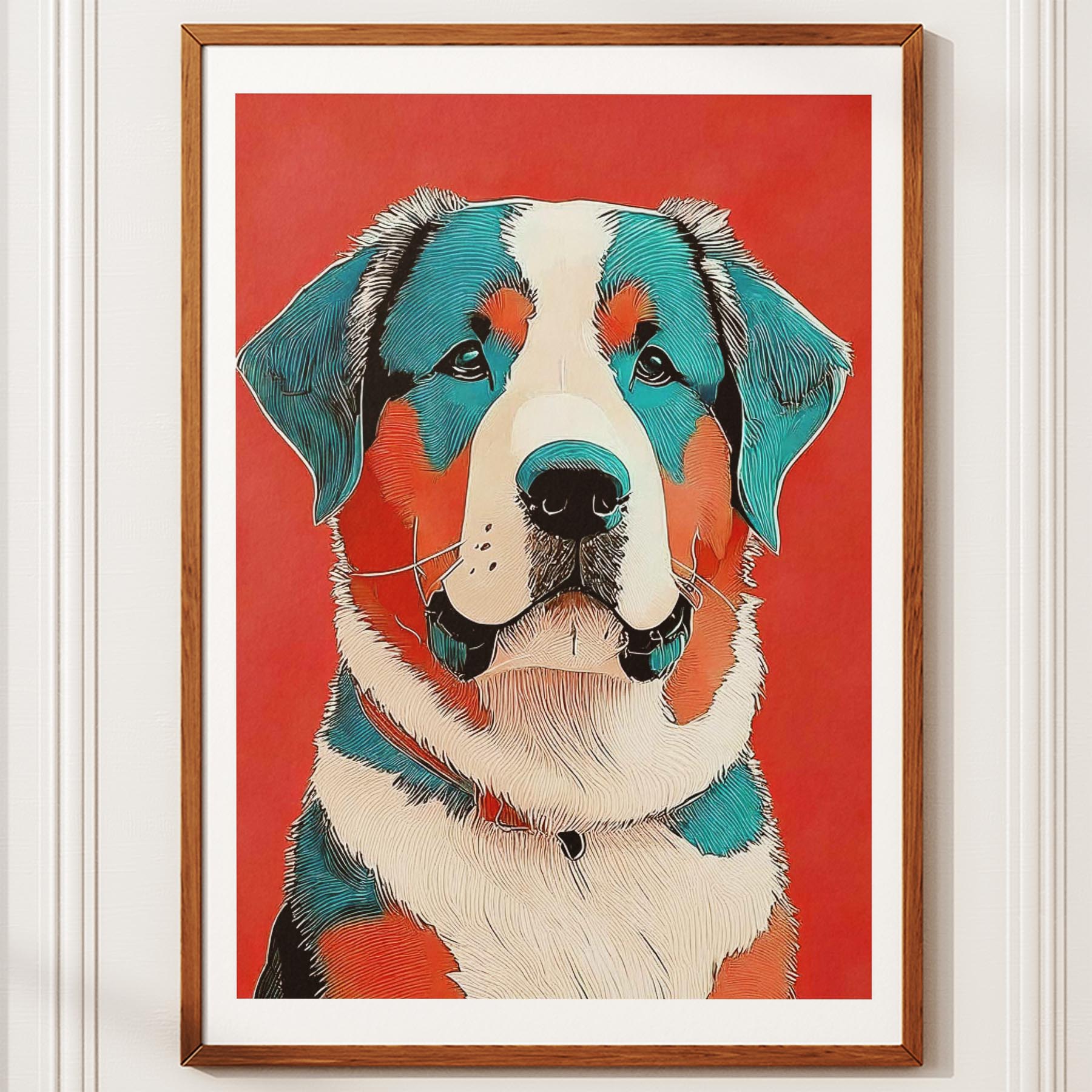 Bernese Mountain Dog Red Dog Series image 10