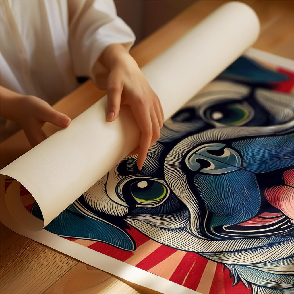 Pug Hokusai Japanese Inspired Dog Series 3 image 1