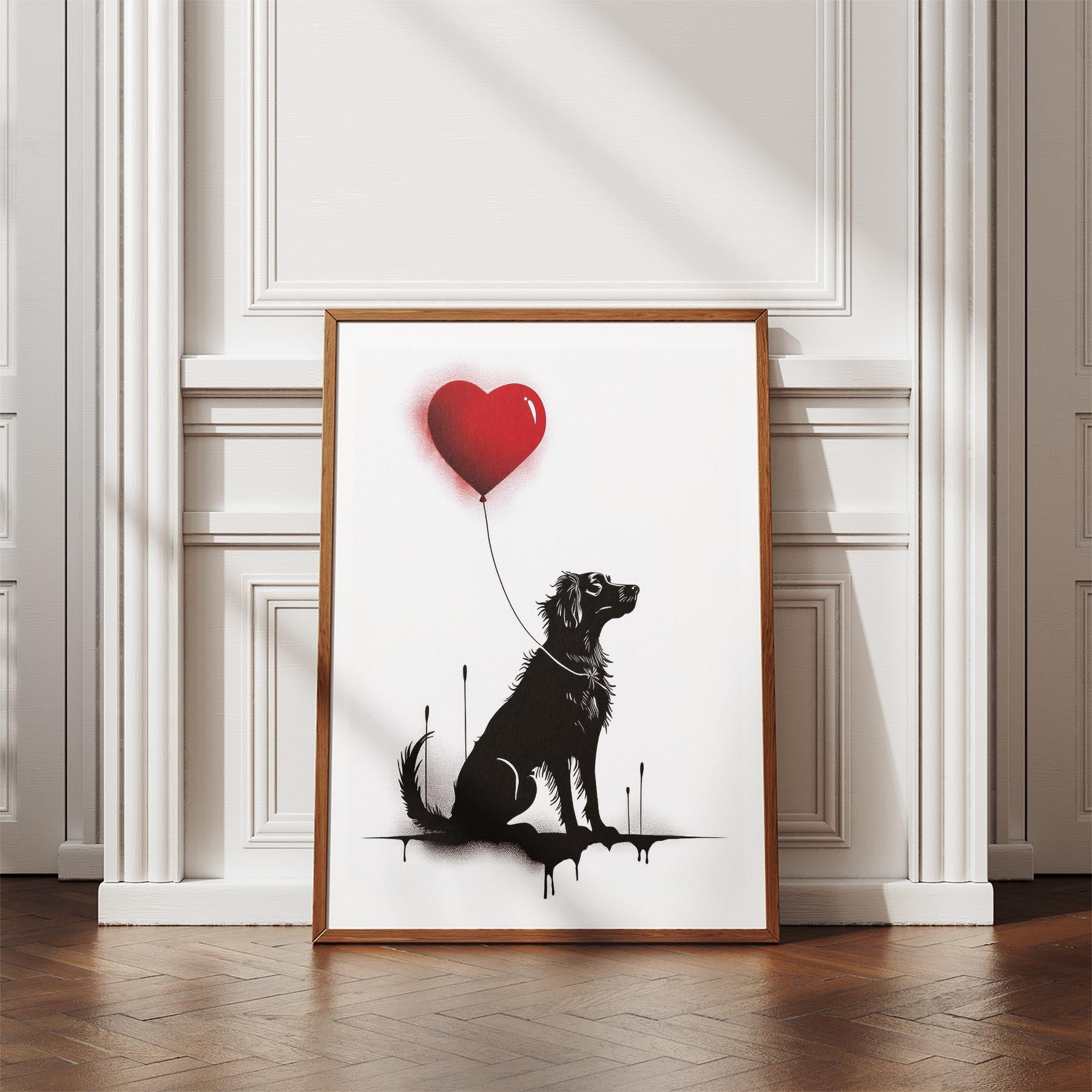 Afghan DOGSY Series inspired by the Art of Banksy image 4