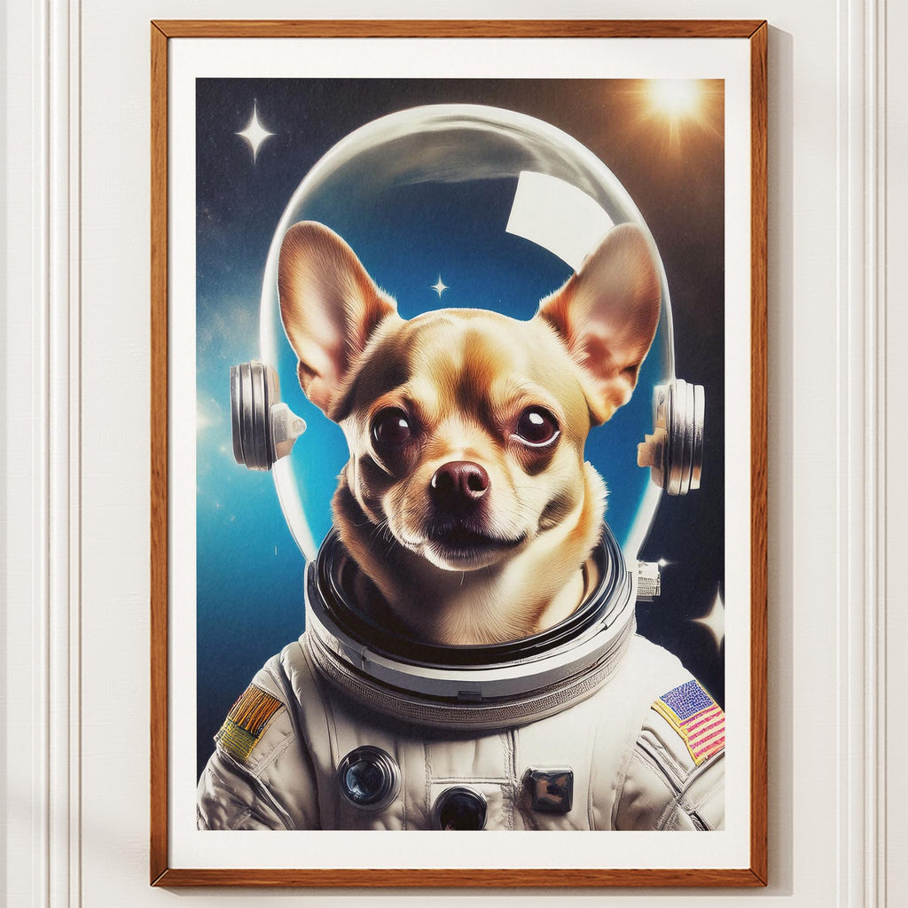 Chihuahua Astronaut Dog Series image 10