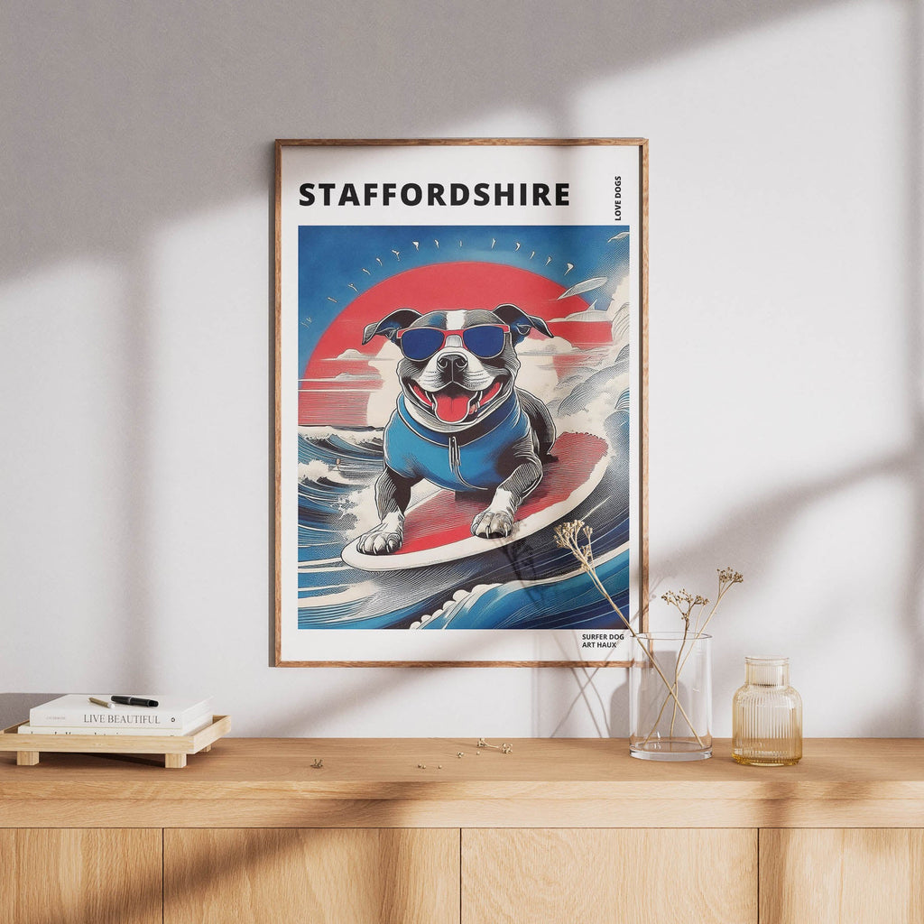 Staffordshire Hokosai Surfer Dogs 2 image 8