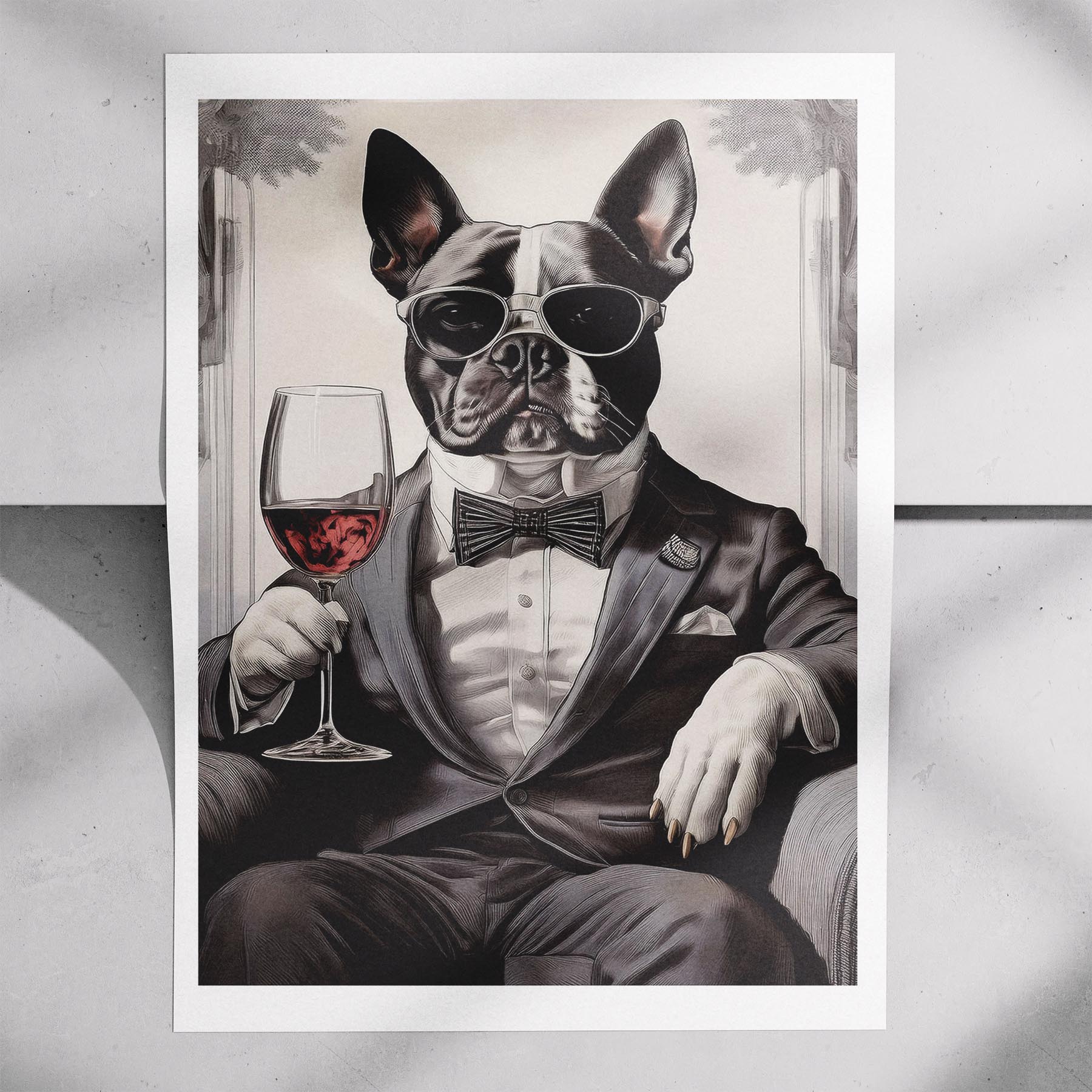 Boston Terrier The Distinguished Gentleman Dog Series 2 image 7