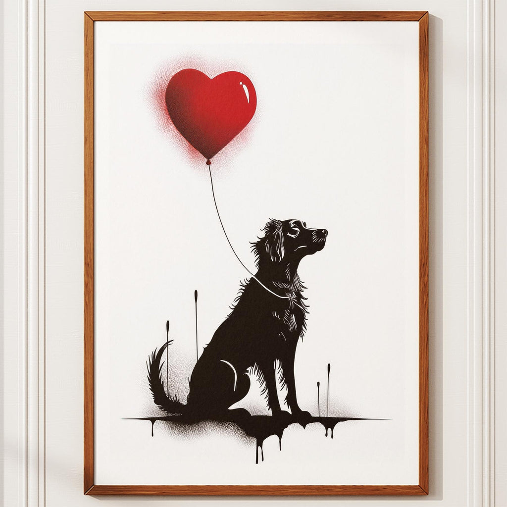 Afghan DOGSY Series inspired by the Art of Banksy image 10