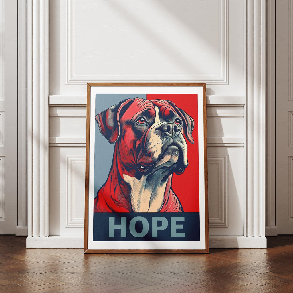 Boxer HOPE Series Inspired by the Obama Poster image 4