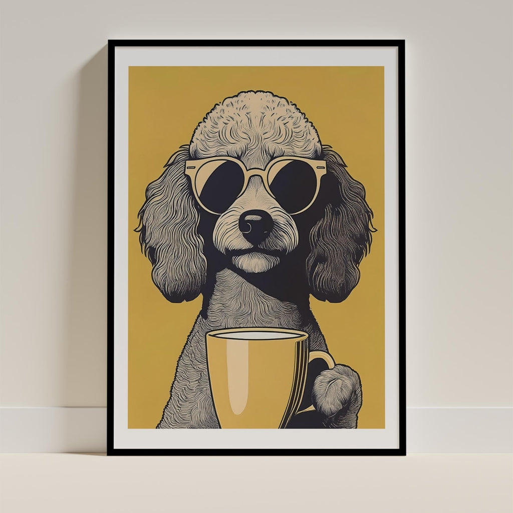 Poodle Chillin Coffee Dog image 11