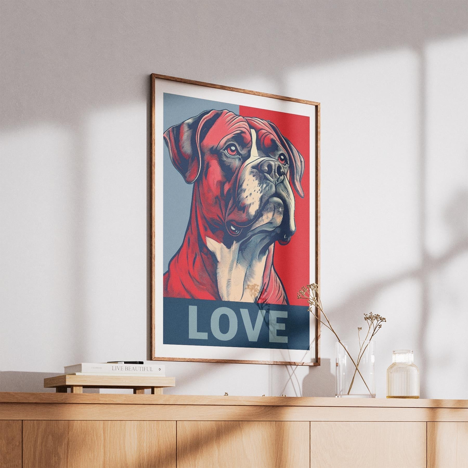 Boxer LOVE Series Inspired by the Obama Poster image 5