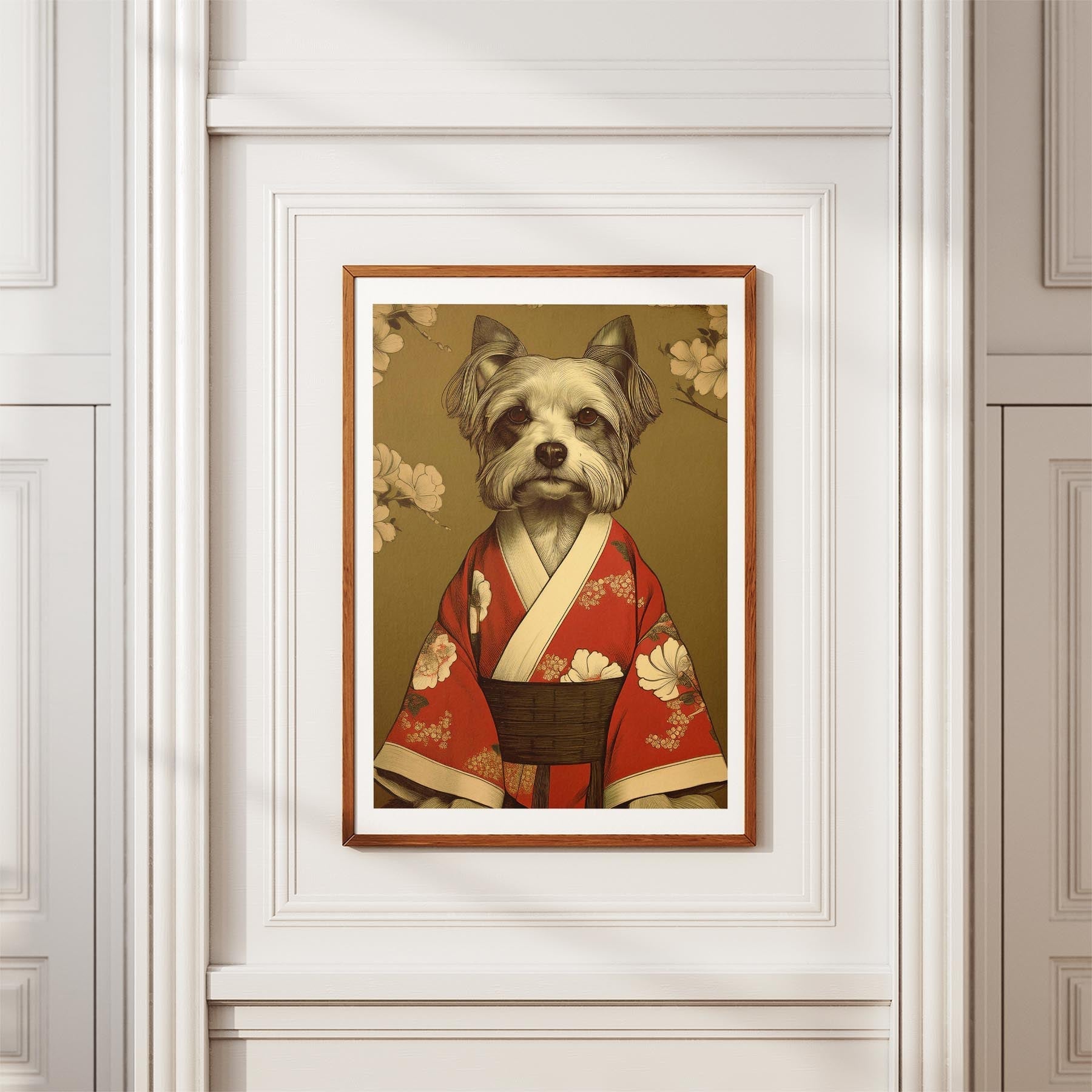 Yorkshire Terrier Japanse Kimono Dog Series image 3