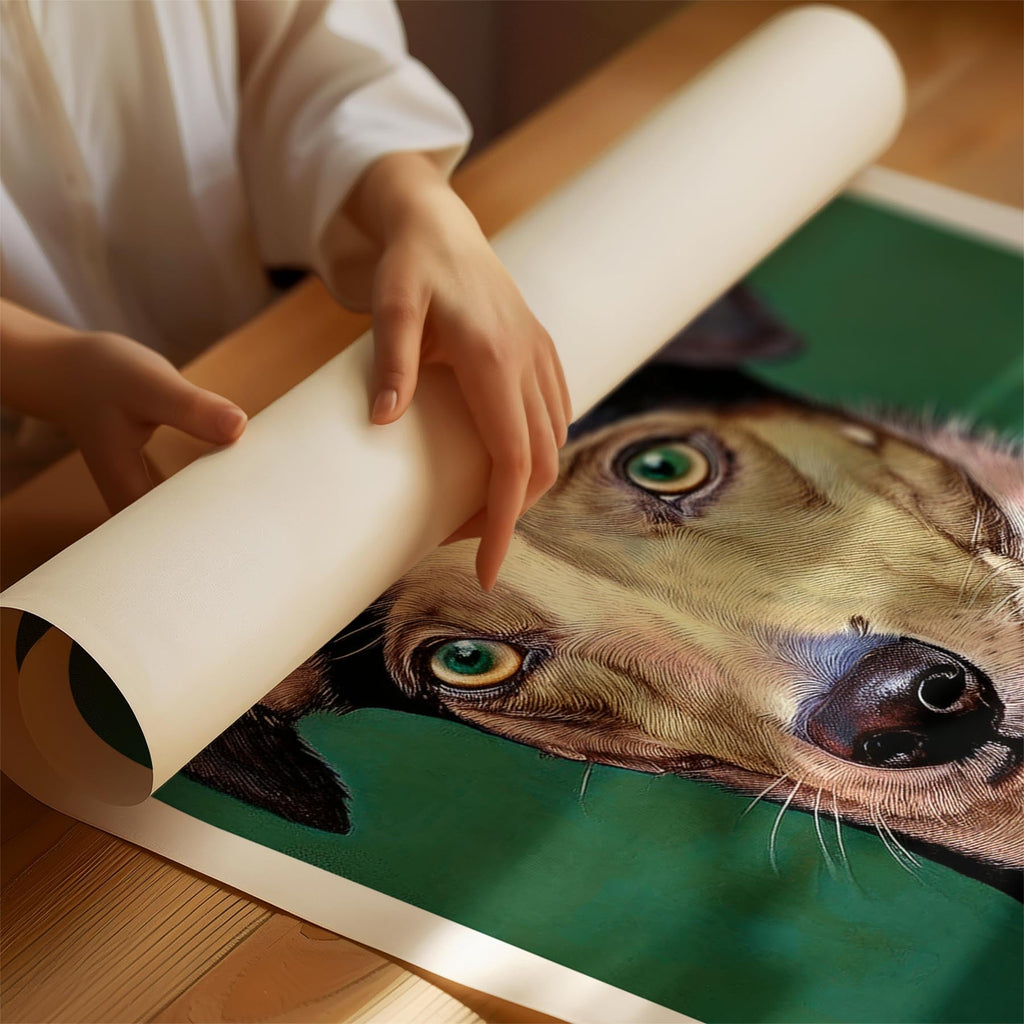 Greyhound Green Painted Series image 1