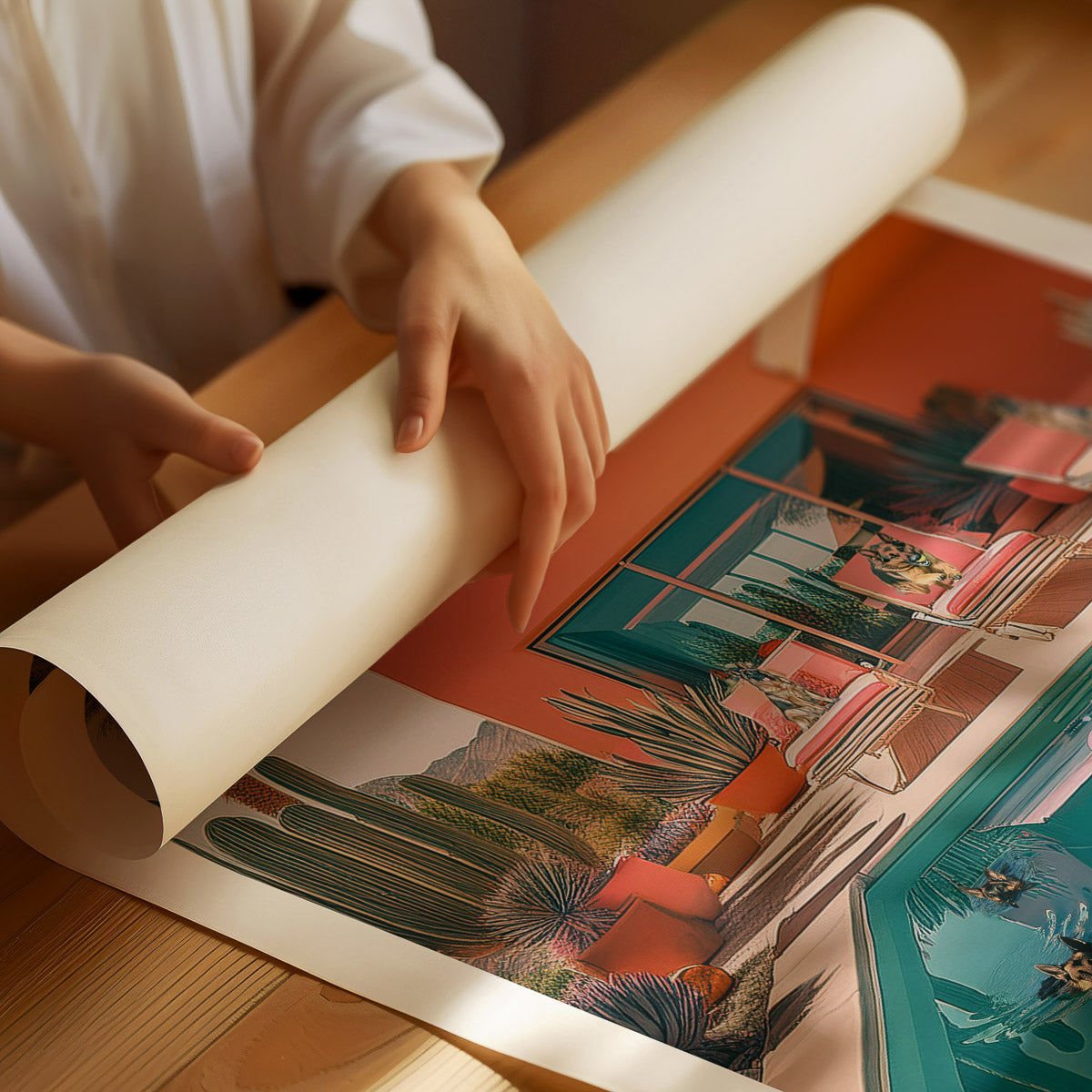 German Shepherd Pool Party image 3