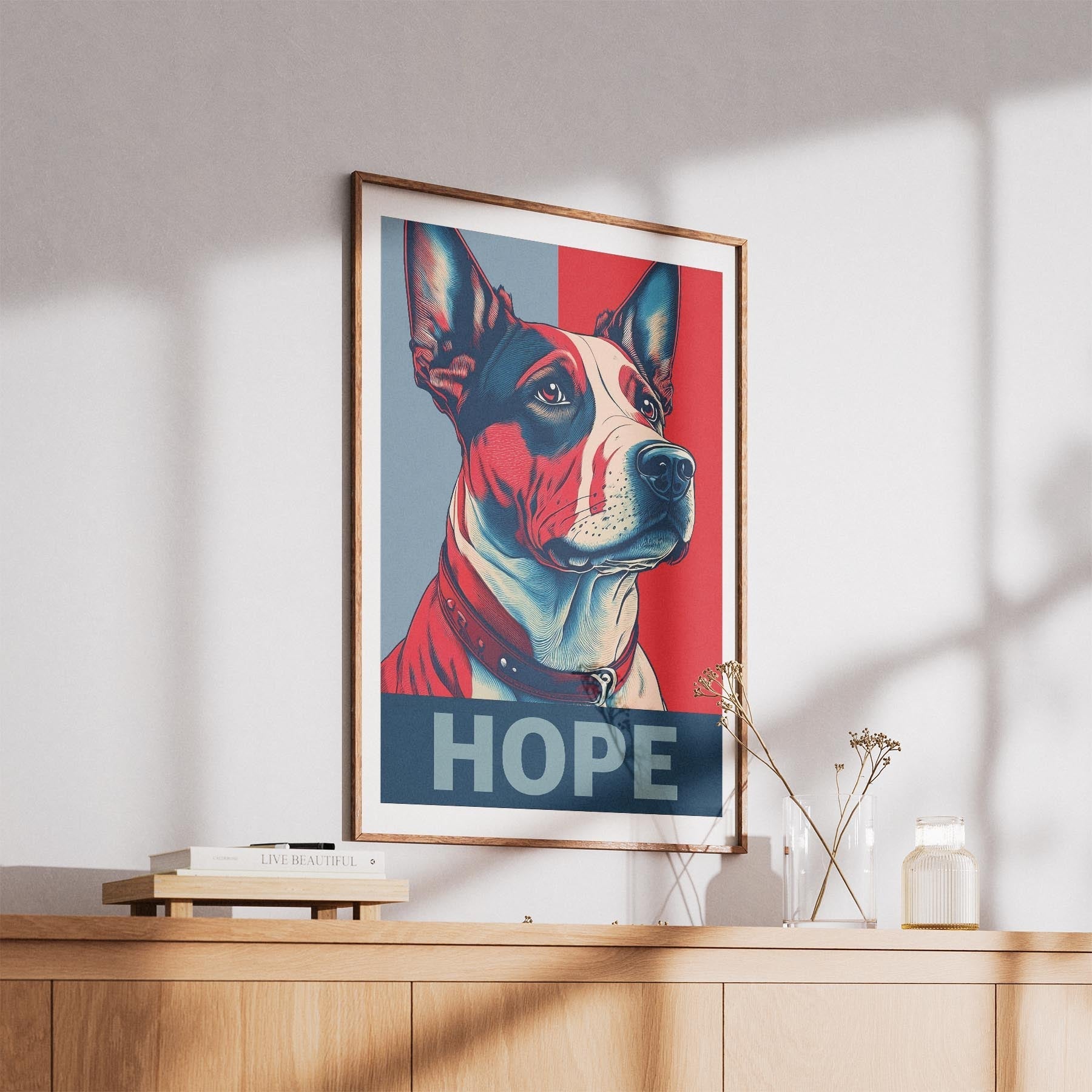 Cattle Dog HOPE Series Inspired by the Obama Poster image 5
