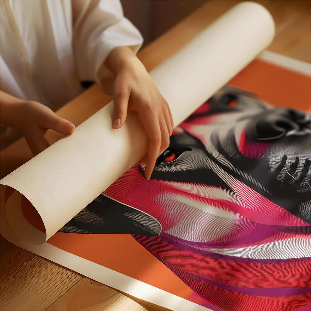 Bullmastiff Modern Pop Dog Series image 1