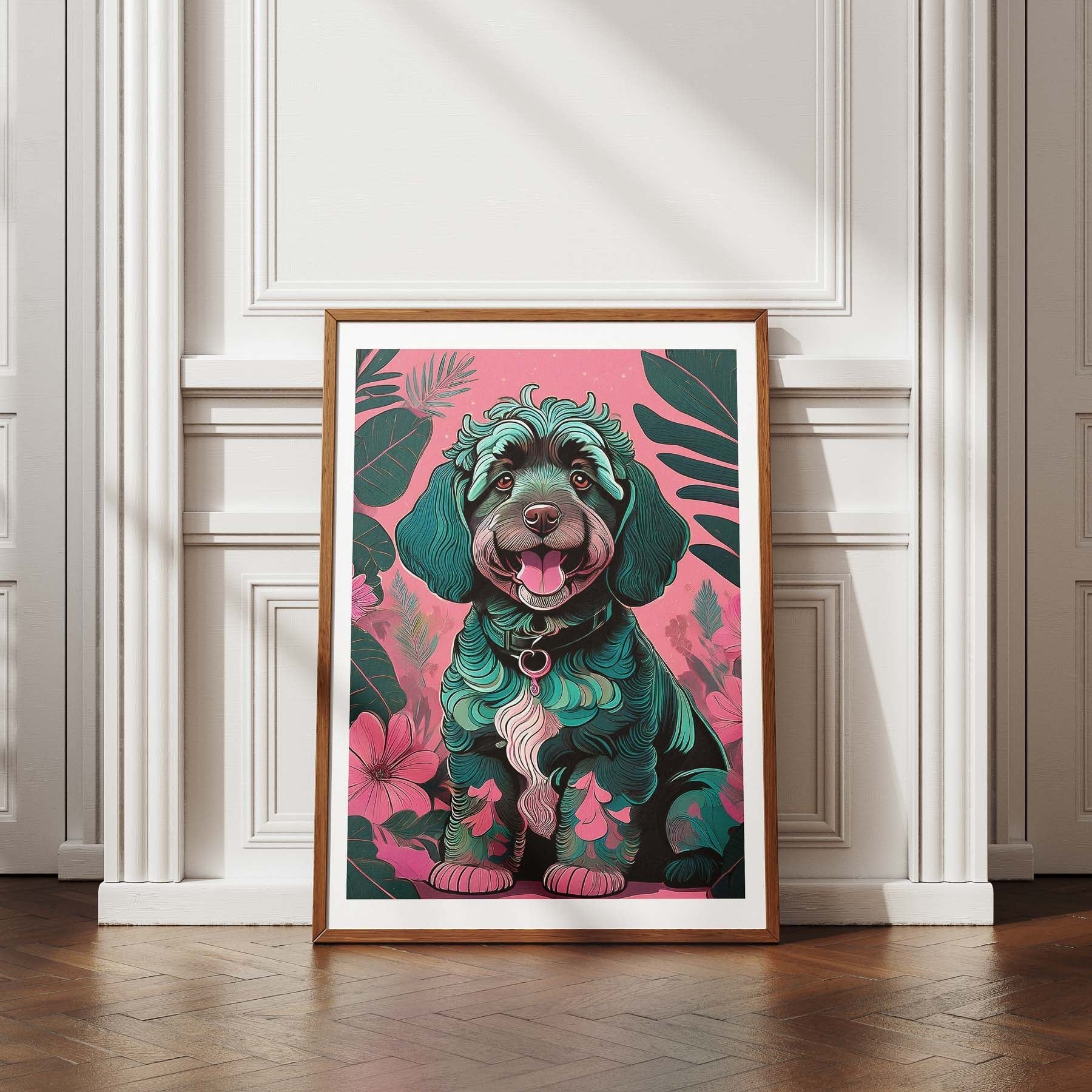 Cavoodle Flowery Dog image 4